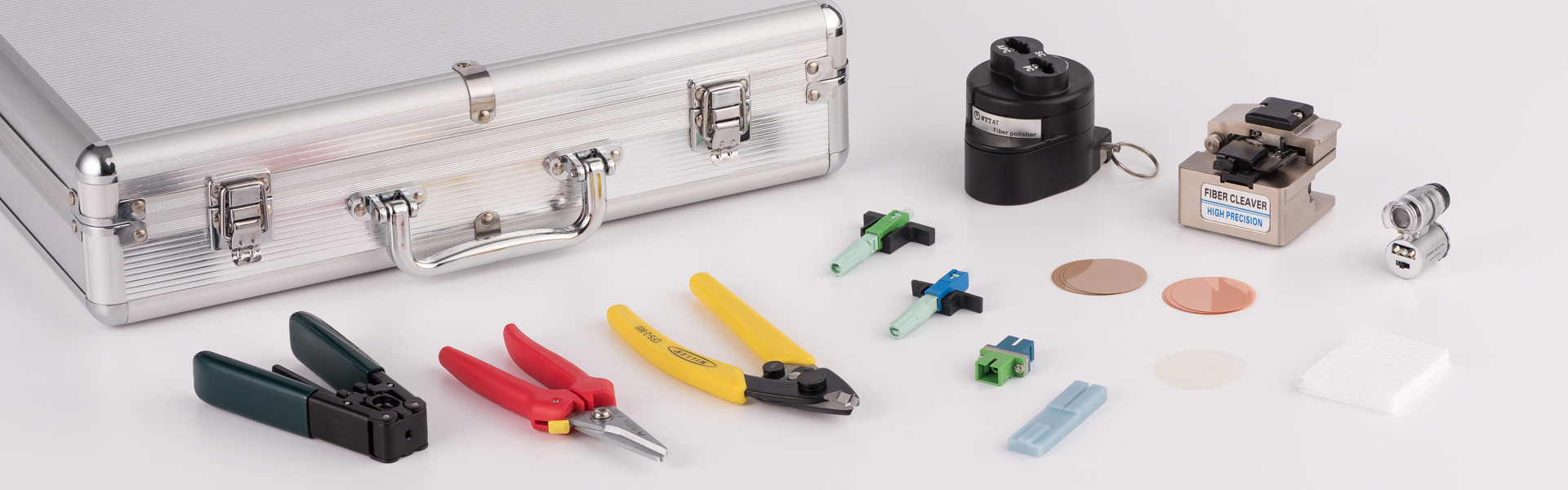 field installable connectors and filed polishing tool field installable connectors and filed polishing tool